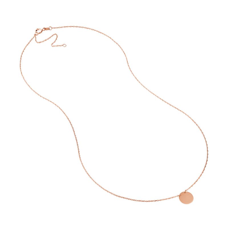 MINI DISC ADJUSTABLE NECKLACE - Image 2