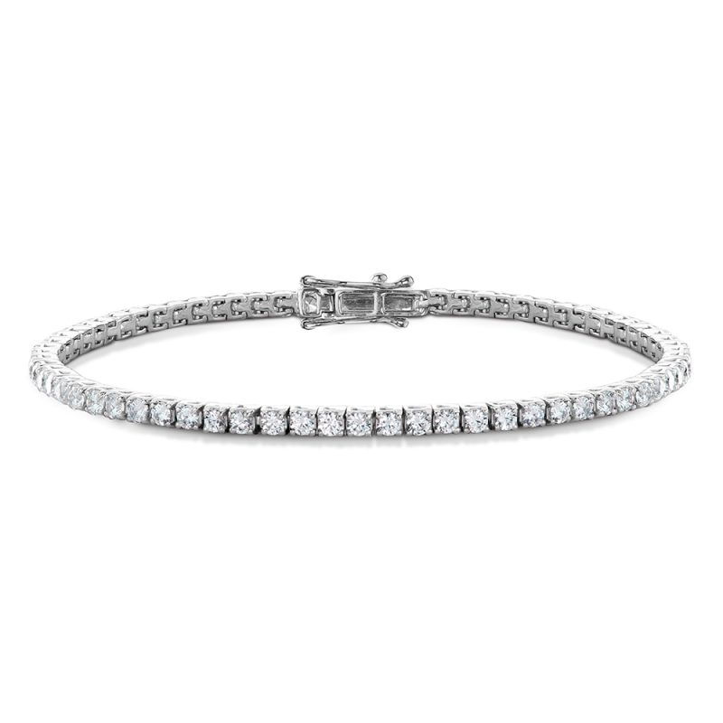 3.00ct TOTAL WEIGHT LAB GROWN DIAMOND TENNIS BRACELET