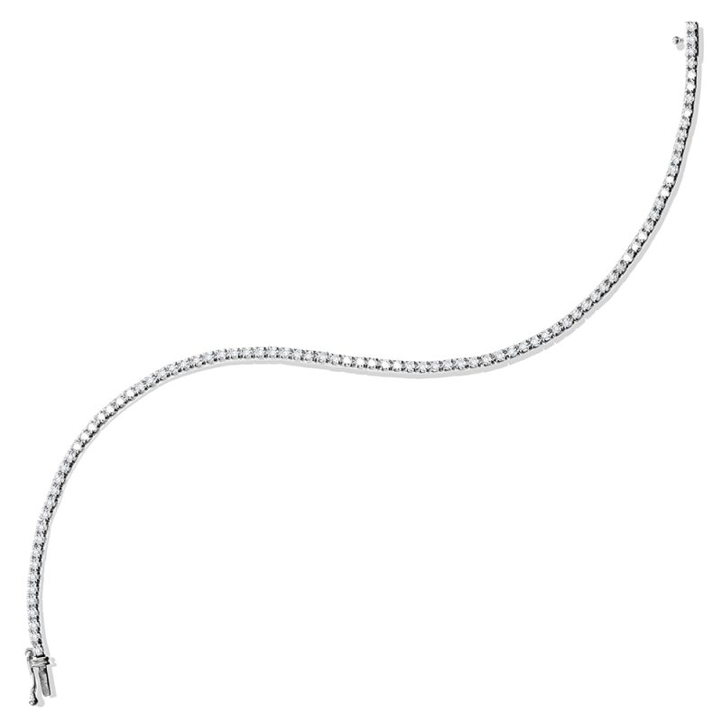3.00ct TOTAL WEIGHT LAB GROWN DIAMOND TENNIS BRACELET - Image 2