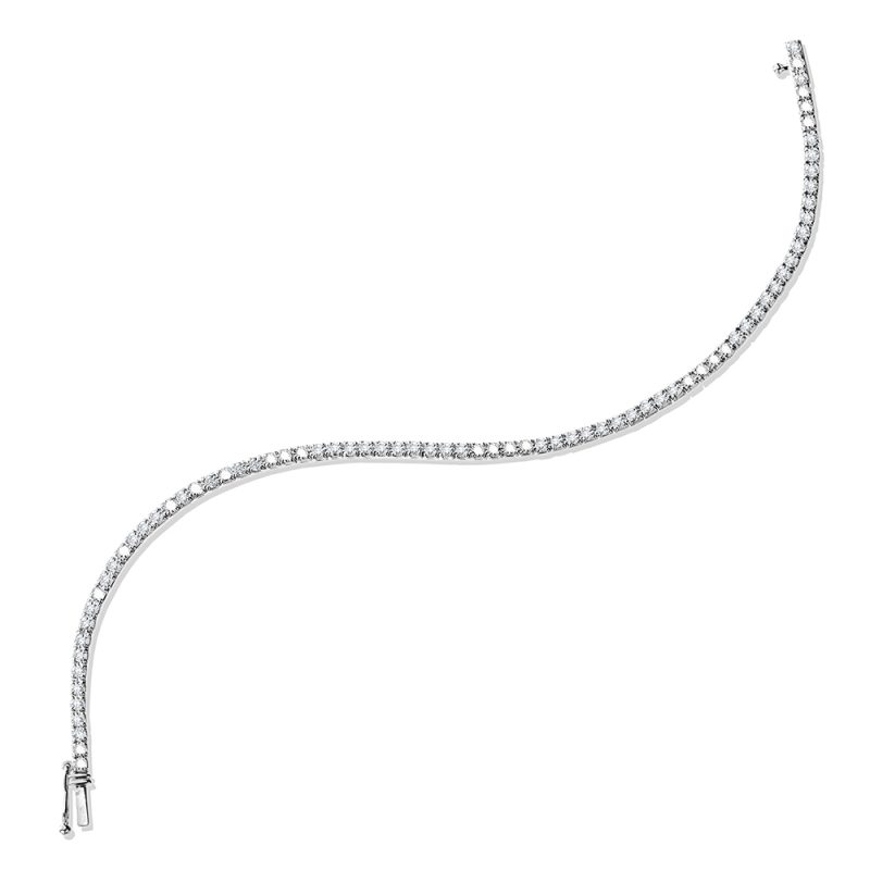 5.00ct TOTAL WEIGHT LAB GROWN DIAMOND TENNIS BRACELET - Image 2