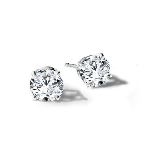 1.00ct TOTAL WEIGHT LAB GROWN DIAMOND STUD EARRINGS