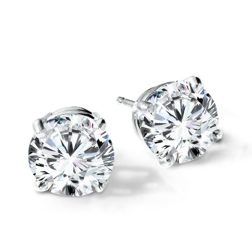 3.00ct TOTAL WEIGHT LAB GROWN DIAMOND STUD EARRINGS