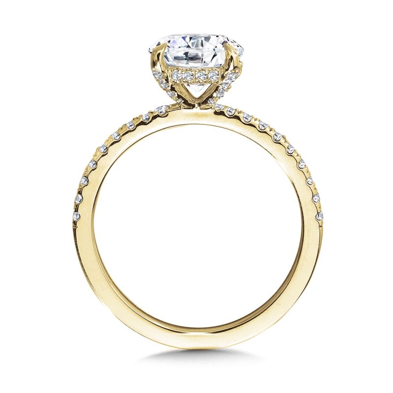 1.68ct ROUND BRILLIANT CUT LAB GROWN DIAMOND ENGAGEMENT RING - Image 2