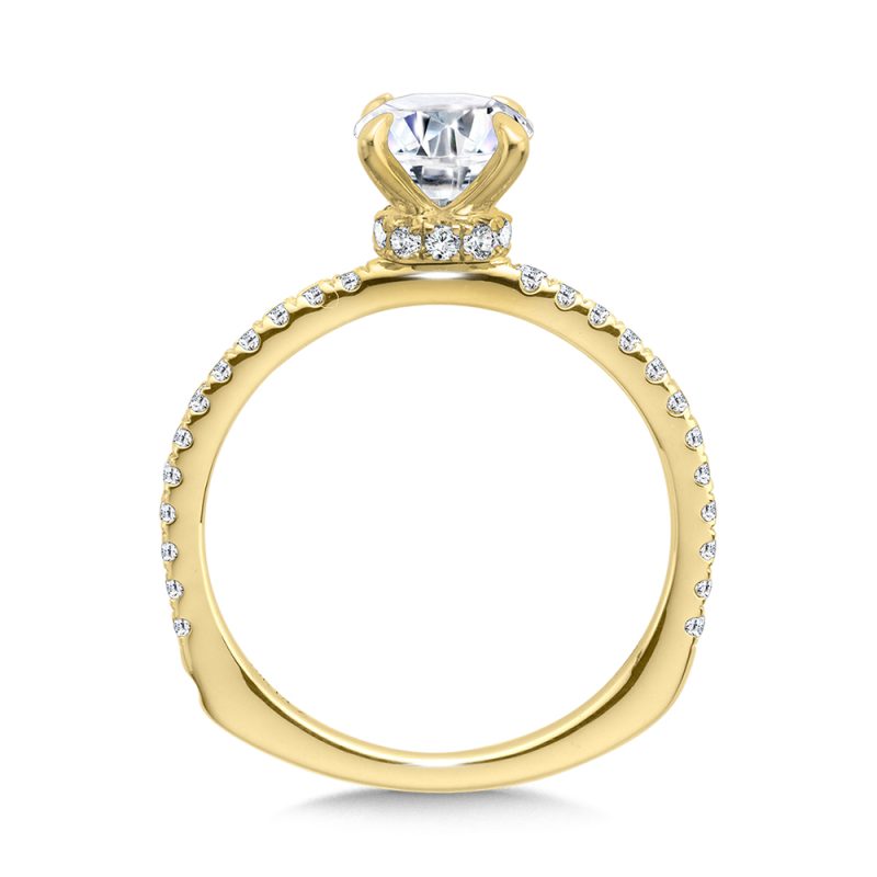 2.03ct ROUND BRILLIANT CUT LAB GROWN DIAMOND ENGAGEMENT RING - Image 2