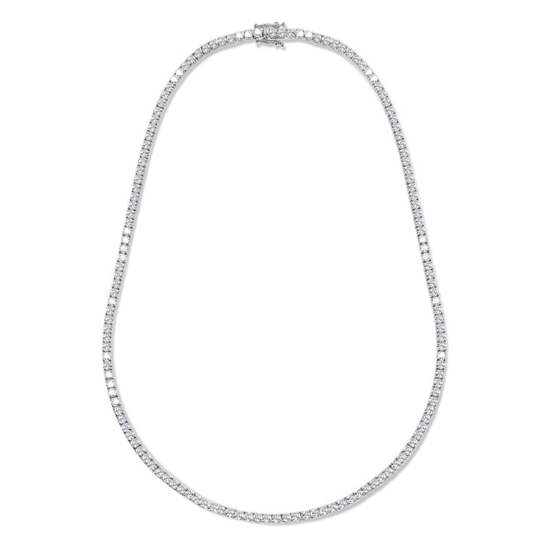 7.00ct TOTAL WEIGHT LAB GROWN DIAMOND TENNIS NECKLACE