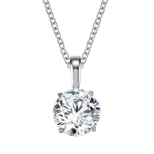 1.50ct TOTAL WEIGHT LAB GROWN DIAMOND SOLITAIRE NECKLACE