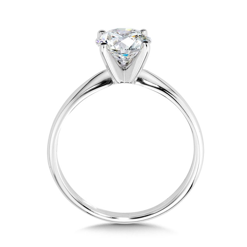 1.69ct ROUND BRILLIANT CUT LAB GROWN DIAMOND SOLITAIRE ENGAGEMENT RING - Image 2