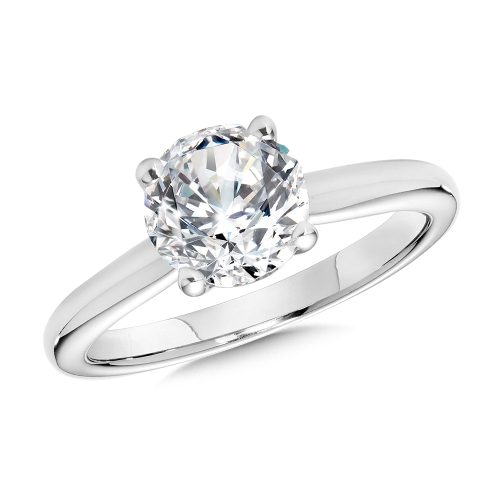 2.04ct ROUND BRILLIANT CUT LAB GROWN DIAMOND ENGAGEMENT RING