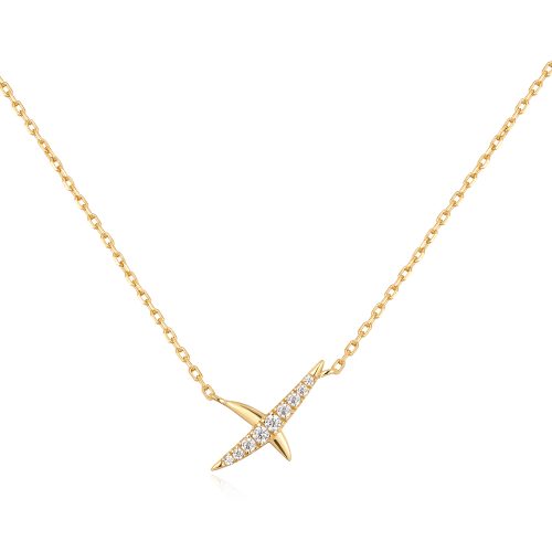 HEART HUNTER KISS PAVE NECKLACE