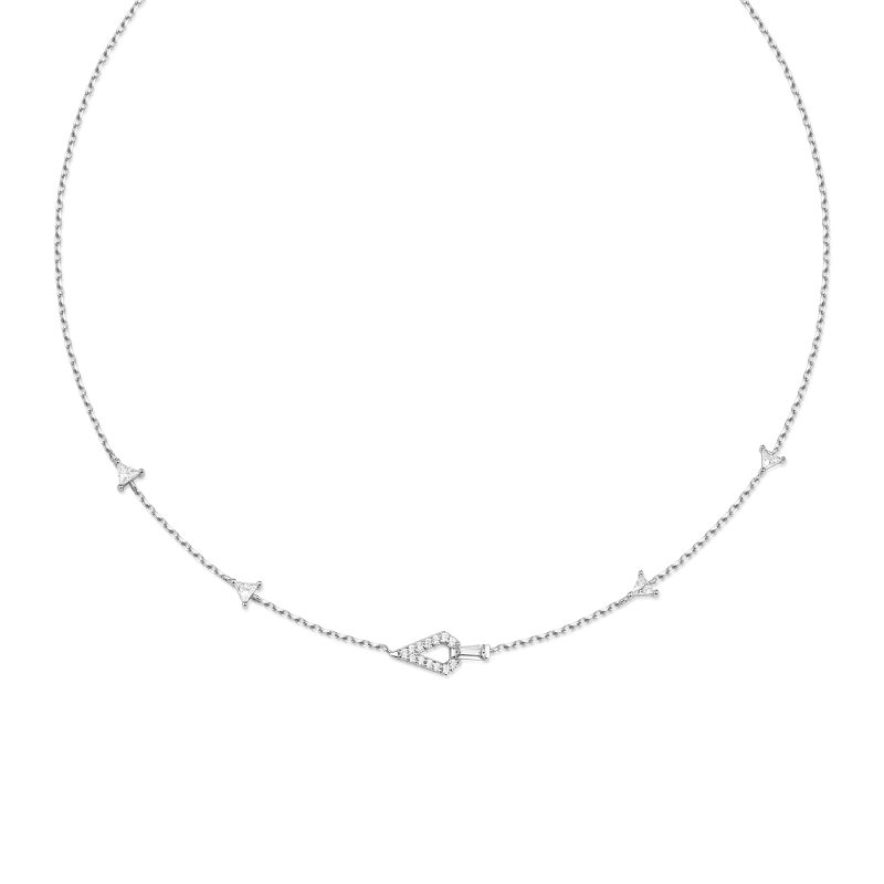 SUNSHINE CHASER GEOMETRIC SATELLITE NECKLACE