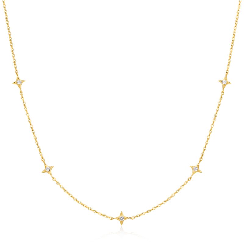 DUSK DIVAS STARS STATION NECKLACE