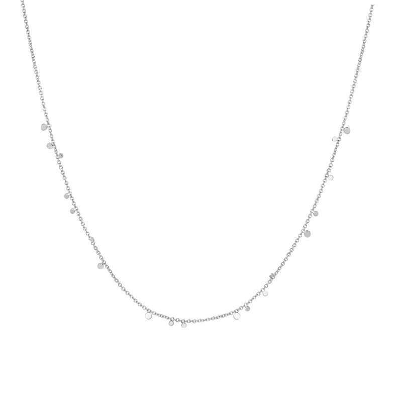 CHILL VOYAGER MINI DISC DROP STACKING NECKLACE