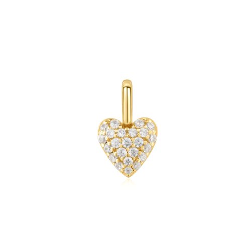 POP CHARM PAVE HEART