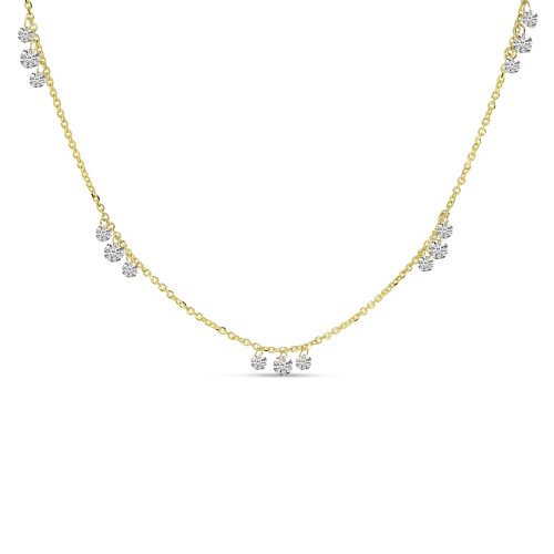 DASHING DIAMOND STATION NECKLACE
