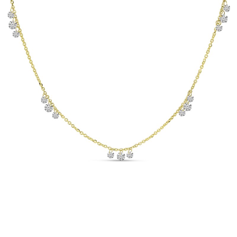 DASHING DIAMOND STATION NECKLACE