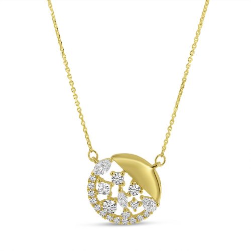 DIAMOND CIRCLE NECKLACE