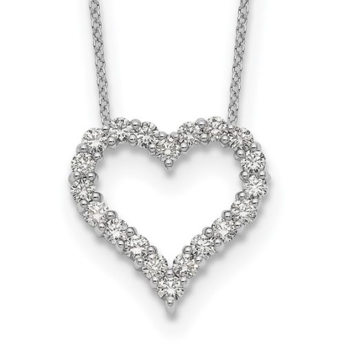 LAB GROWN DIAMOND HEART NECKLACE