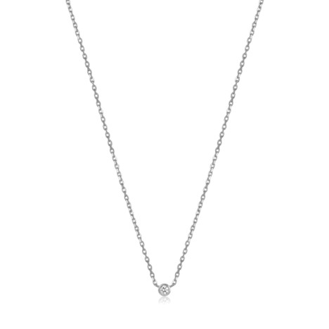 SINGLE DIAMOND NECKLACE