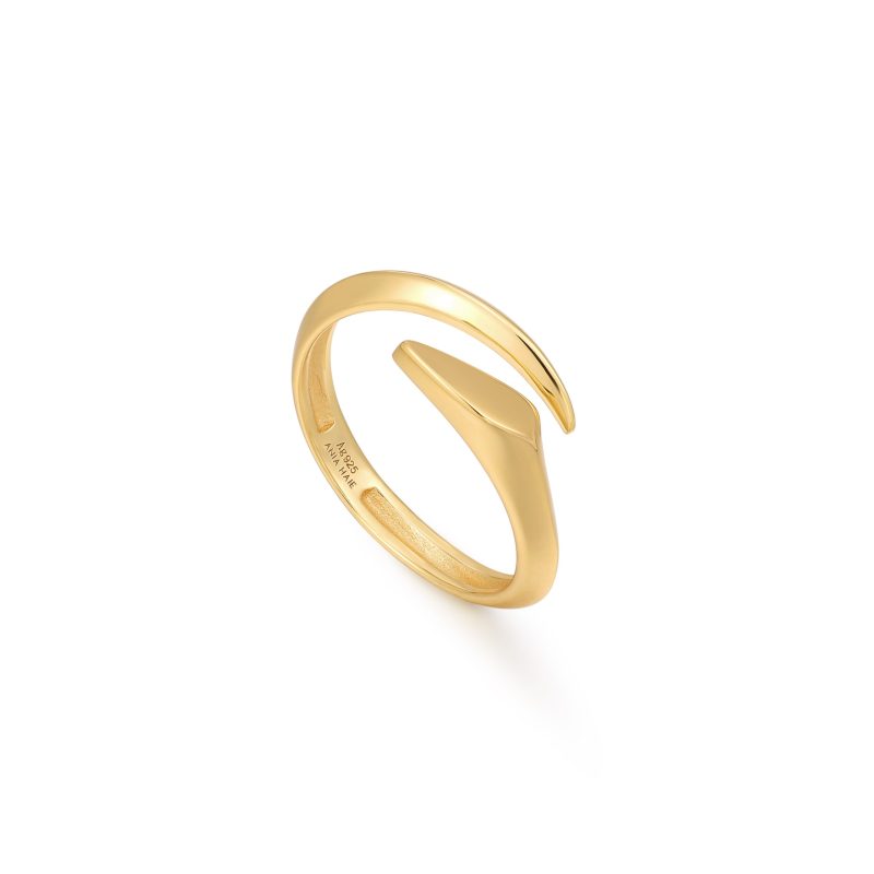 TOUGH LOVE ARROW TWIST ADJUSTABLE RING