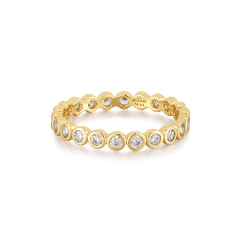 CHIC CREATOR CZ BEZEL SET RING