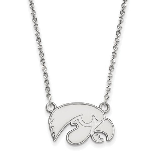 SMALL STERLING SILVER TIGERHAWK NECKLACE