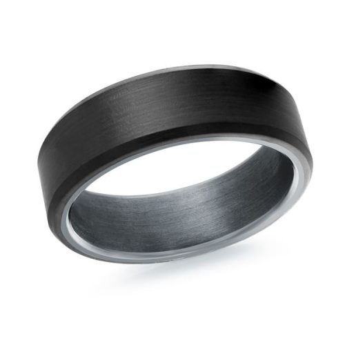 7MM TANTALUM & CARBON FIBER BAND