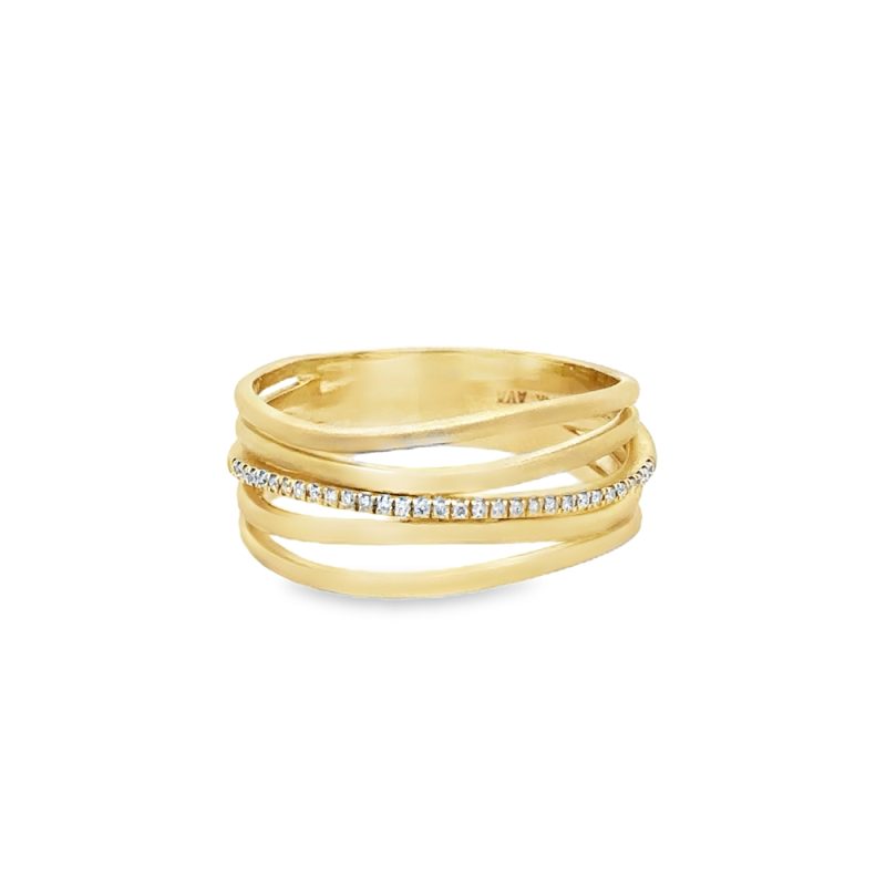 0.06ct TOTAL WEIGHT DIAMOND FASHION RING