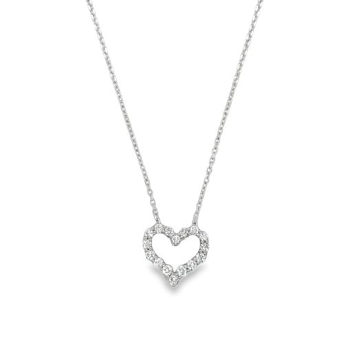 DIAMOND HEART NECKLACE