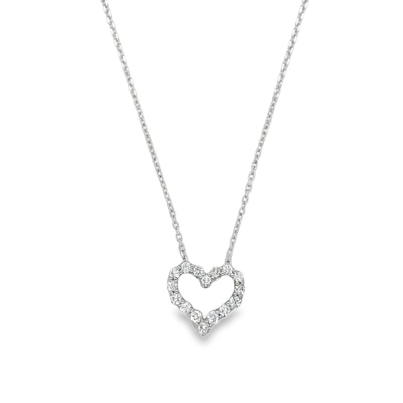 DIAMOND HEART NECKLACE