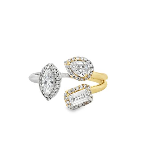1.04ct TOTAL WEIGHT DIAMOND FASHION RING