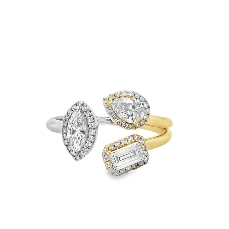 1.04ct TOTAL WEIGHT DIAMOND FASHION RING