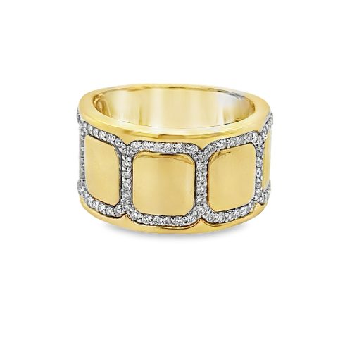 0.65ct TOTAL WEIGHT DIAMOND FASHION RING