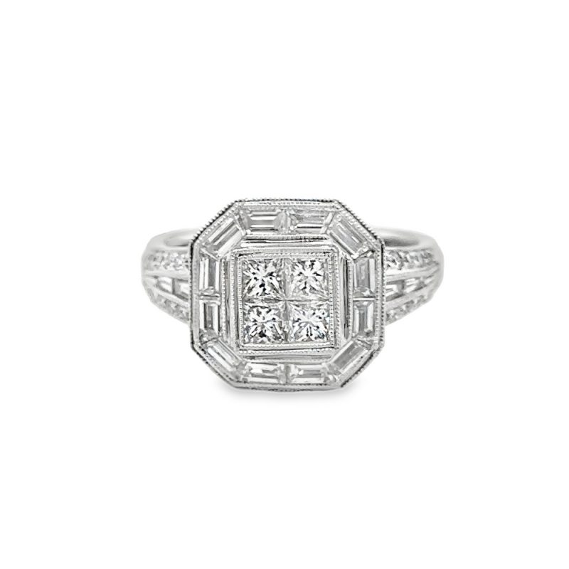 1.57ct TOTAL WEIGHT DIAMOND FASHION RING