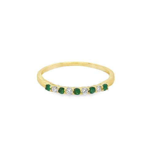 EMERALD & DIAMOND RING