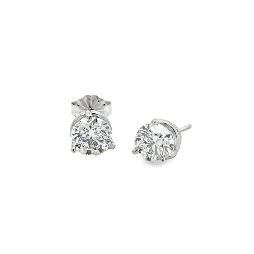 1.80ct TOTAL WEIGHT DIAMOND STUD EARRINGS