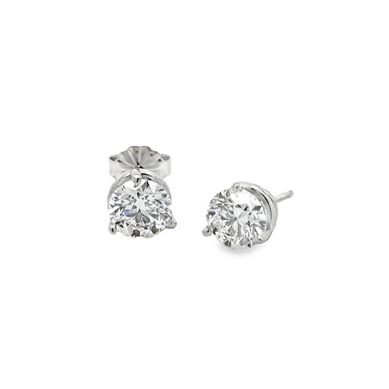 1.80ct TOTAL WEIGHT DIAMOND STUD EARRINGS