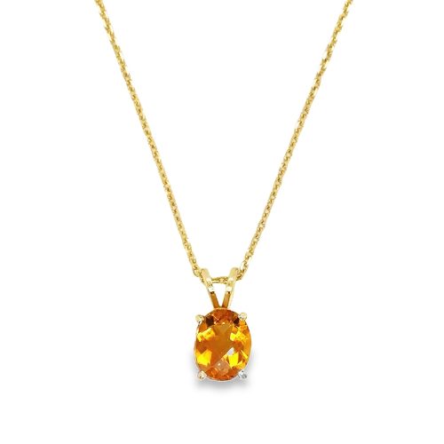 CITRINE NECKLACE