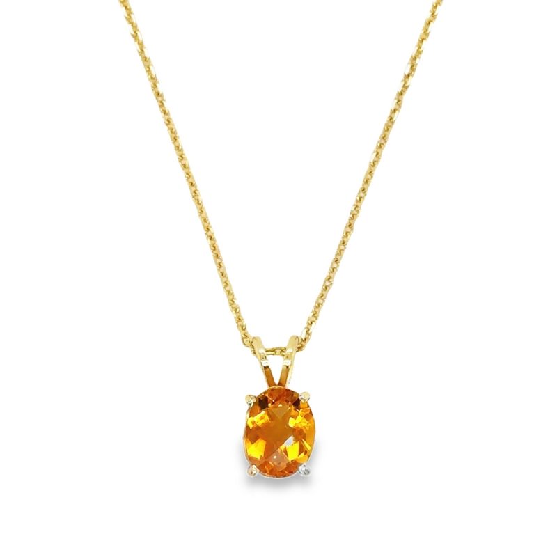 CITRINE NECKLACE