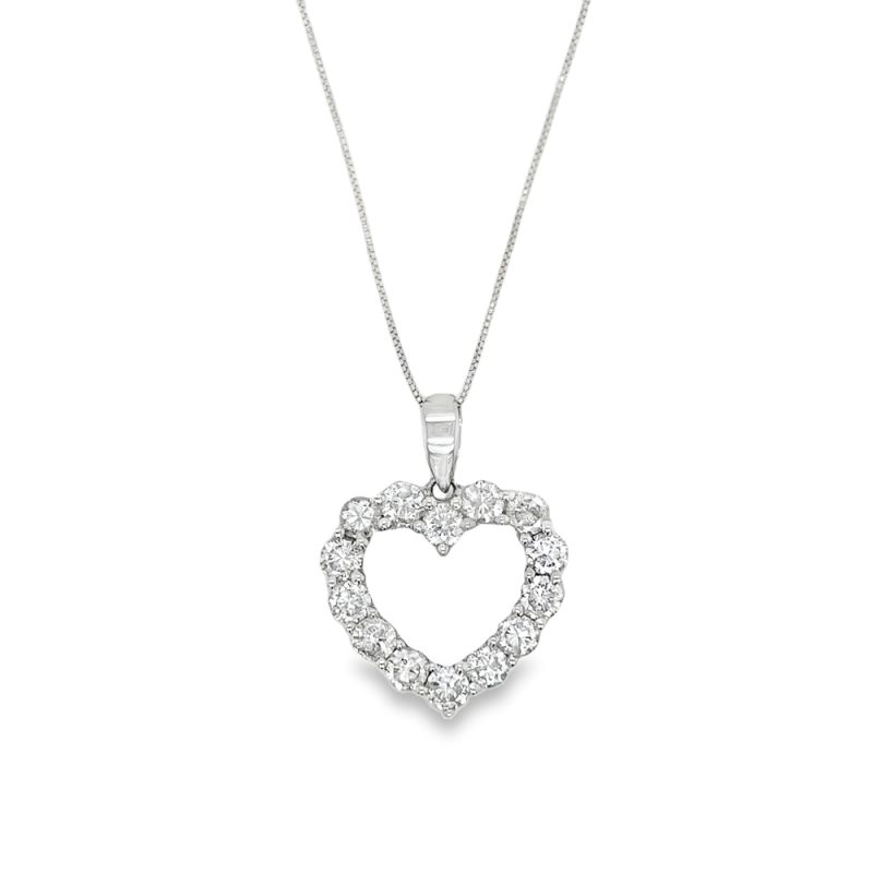 DIAMOND HEART NECKLACE