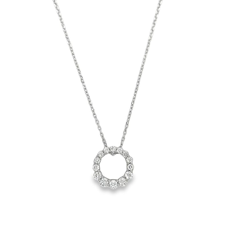 DIAMOND CIRCLE NECKLACE