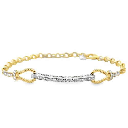 1.00ct TOTAL WEIGHT DIAMOND BRACELET