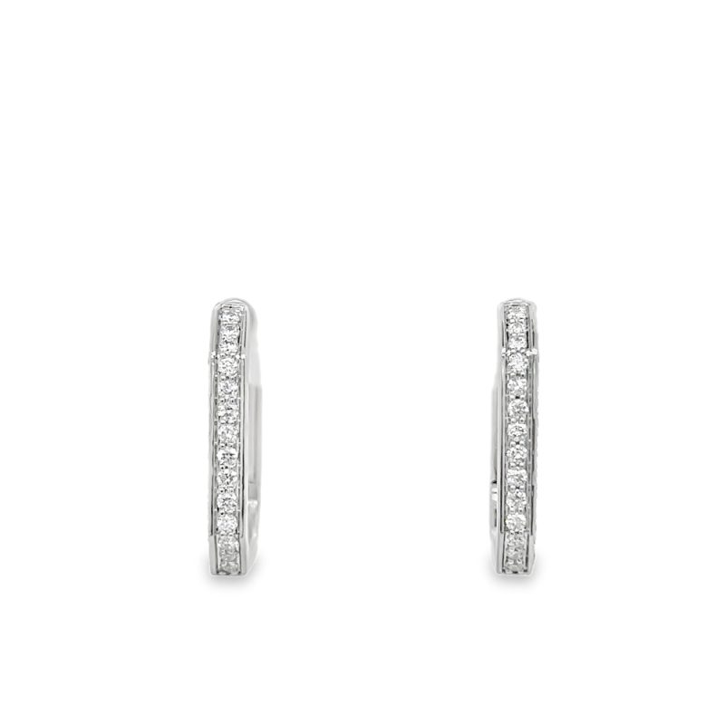 DIAMOND GEOMETRIC HOOPS - Image 2