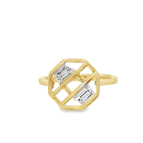 0.62ct TOTAL WEIGHT DIAMOND FASHION RING