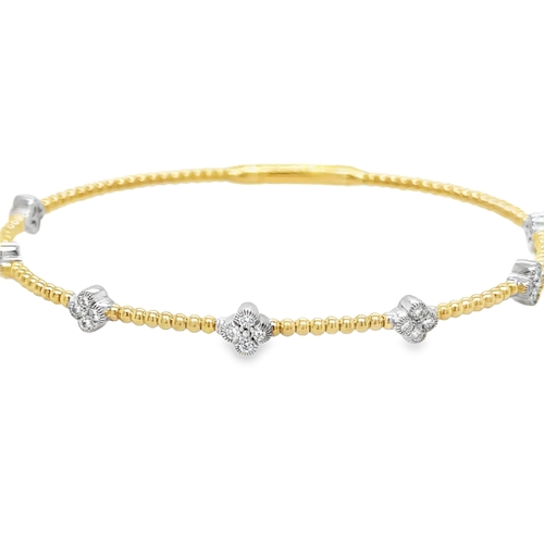 0.50ct TOTAL WEIGHT DIAMOND BANGLE BRACELET