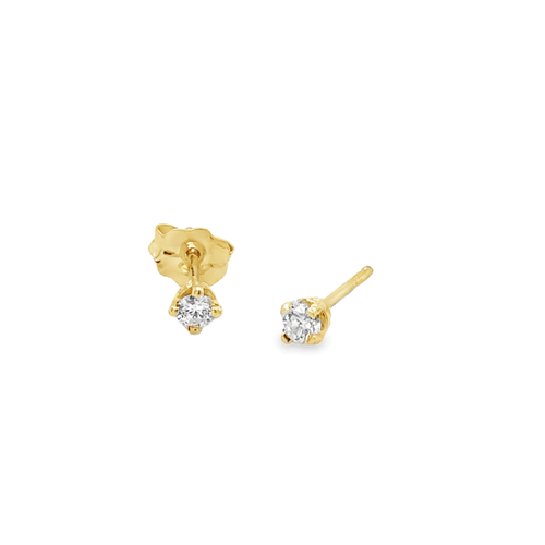 0.11ct TOTAL WEIGHT DIAMOND STUD EARRINGS