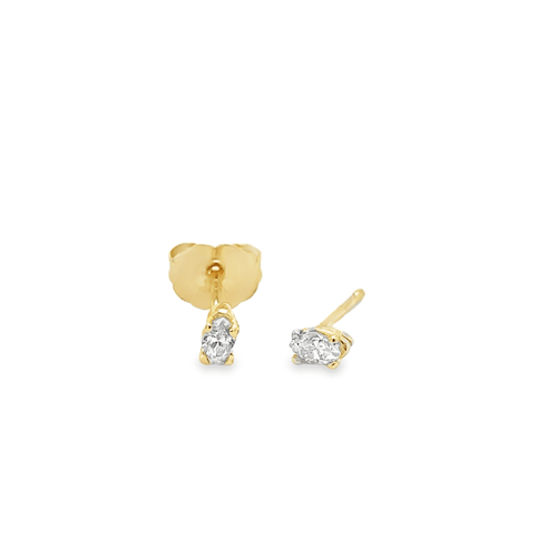 0.16ct TOTAL WEIGHT DIAMOND STUD EARRINGS