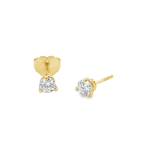 0.40ct TOTAL WEIGHT DIAMOND STUD EARRINGS
