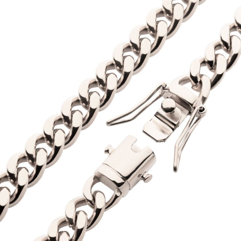 6MM STEEL MIAMI CUBAN CHAIN BRACELET - Image 2