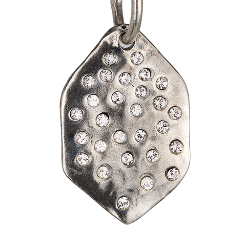 STARSHOWER TRAPEZIUM CHARM- SILVER