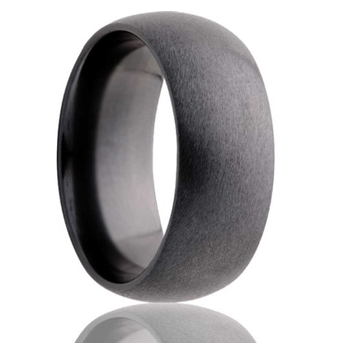 6MM ZIRCONIUM BAND WITH SATIN FINISH